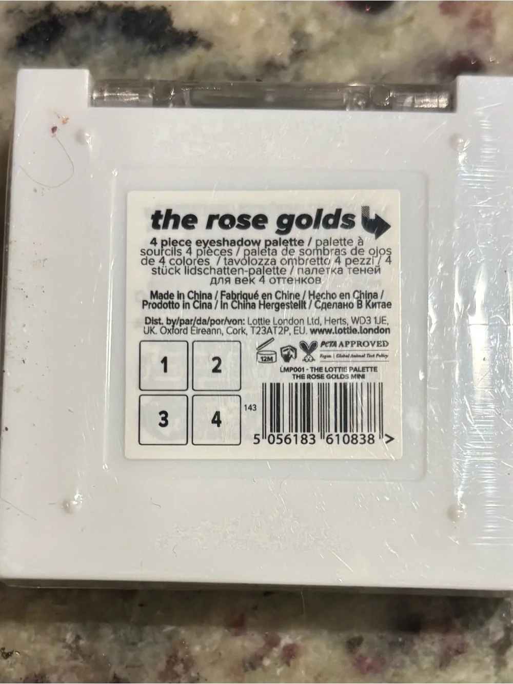 Lottie London The Rose Golds Palette
